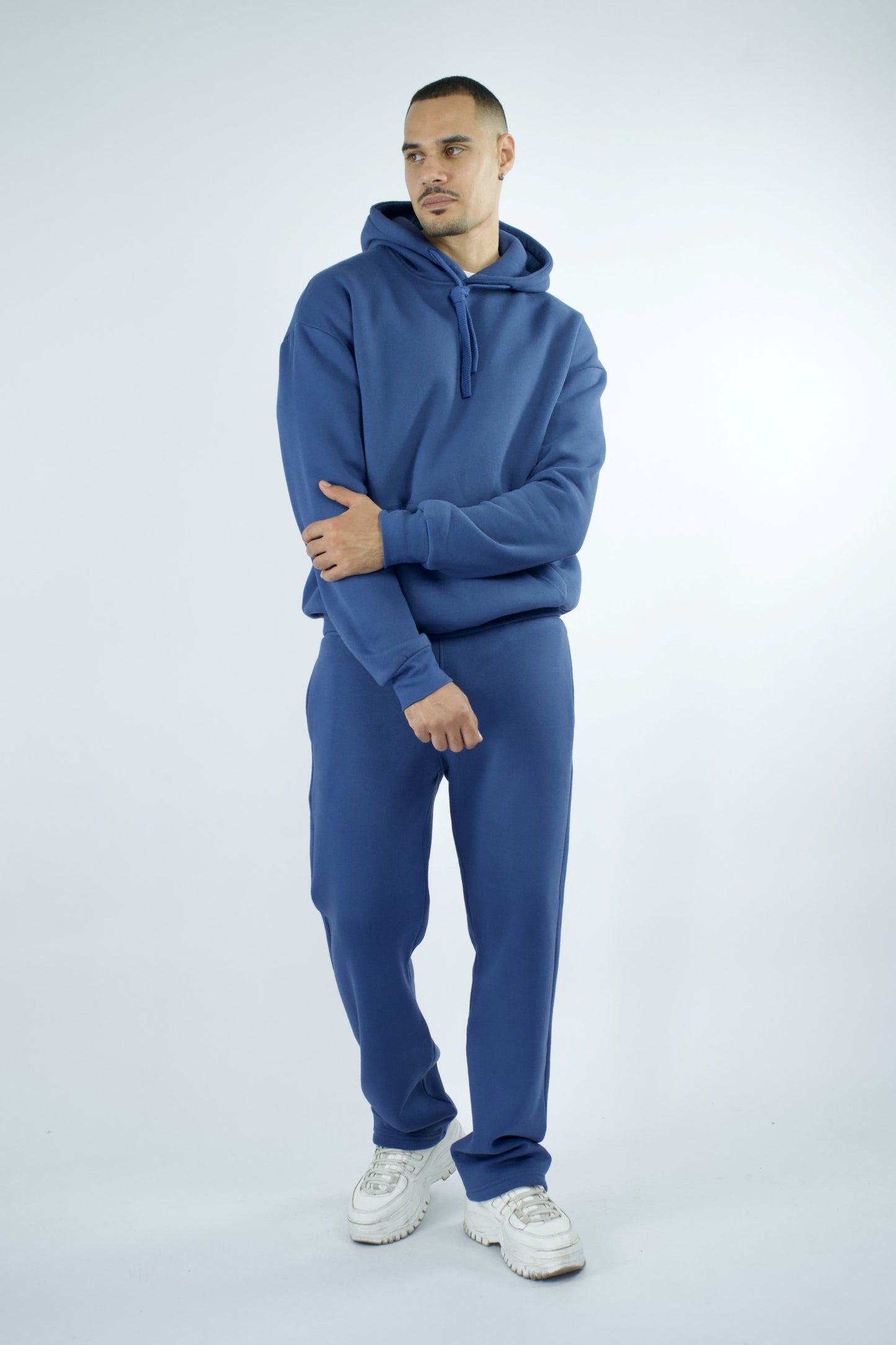 Pantalon et Sweat à capuche Oversize Simple en coton lourd 320 GSM