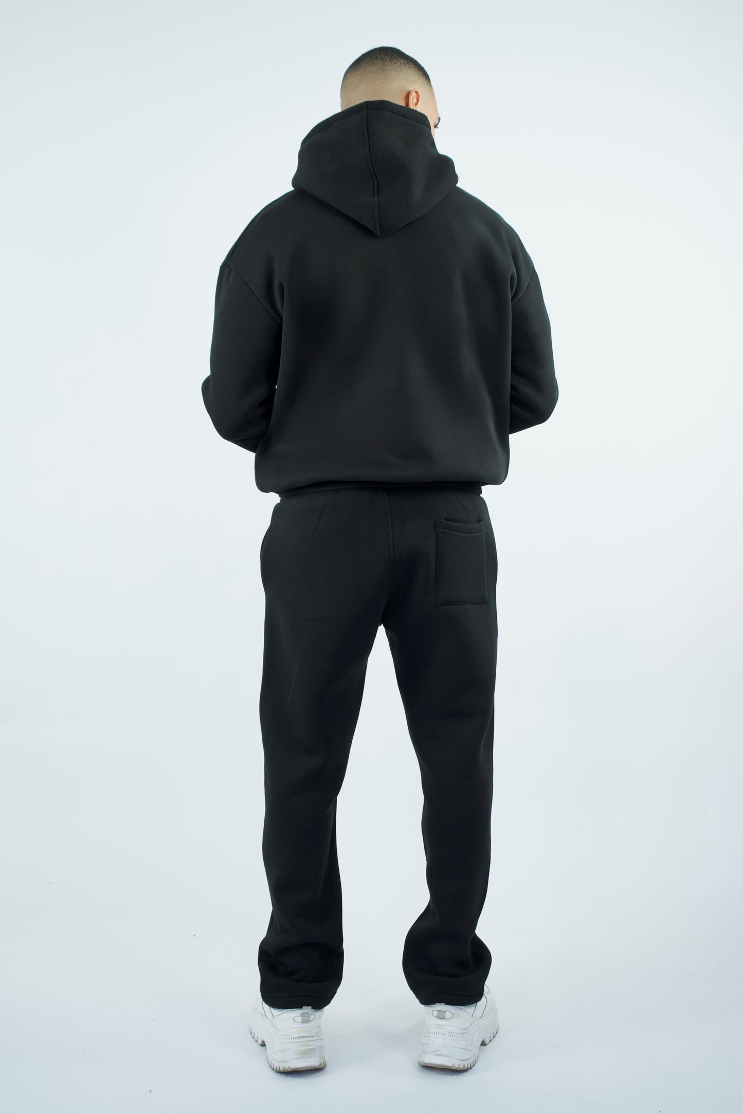 Pantalon et Sweat à capuche Oversize Simple en coton lourd 320 GSM