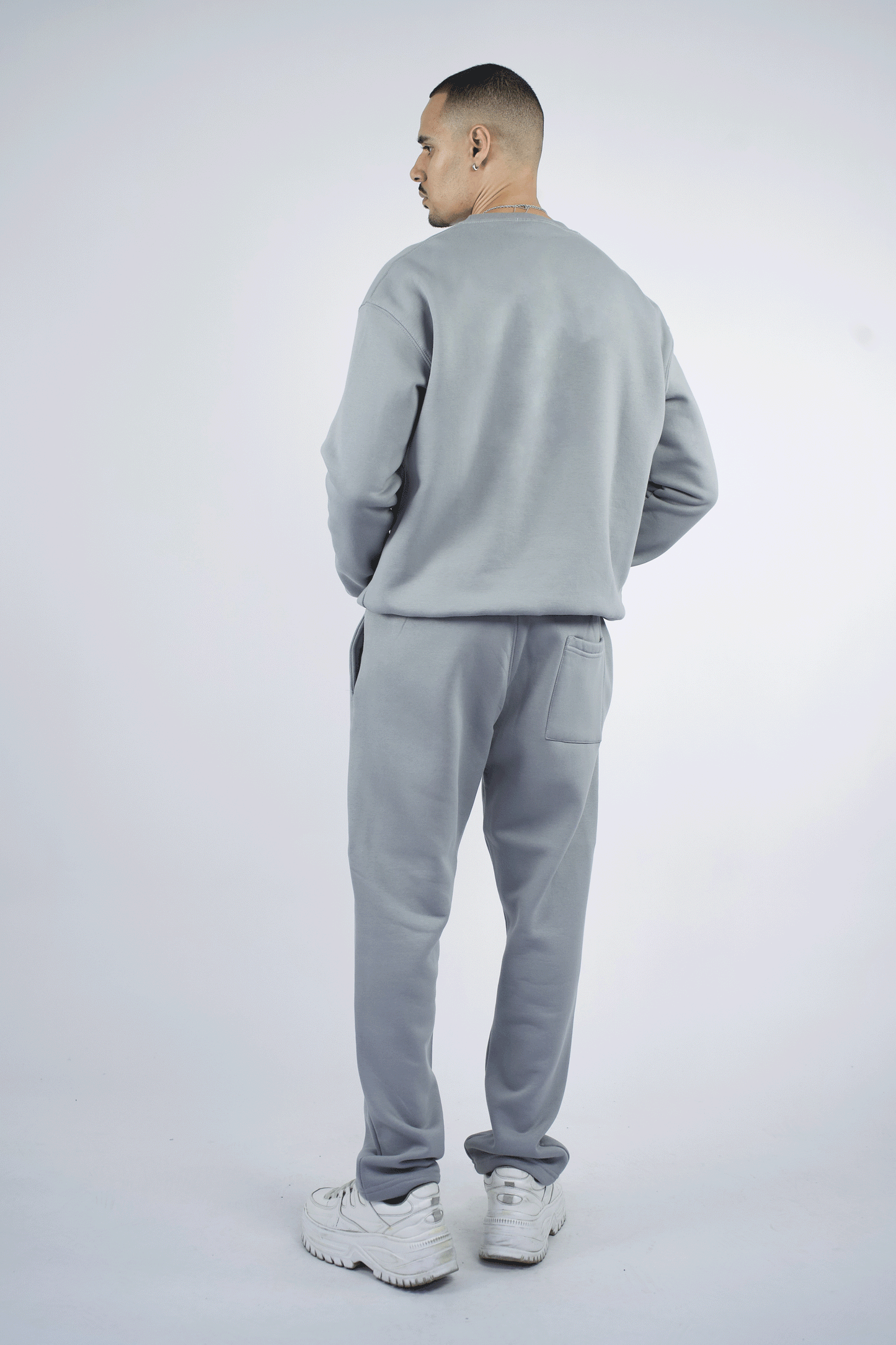 Pantalon et Sweat Oversize Simple en coton lourd 320 GSM
