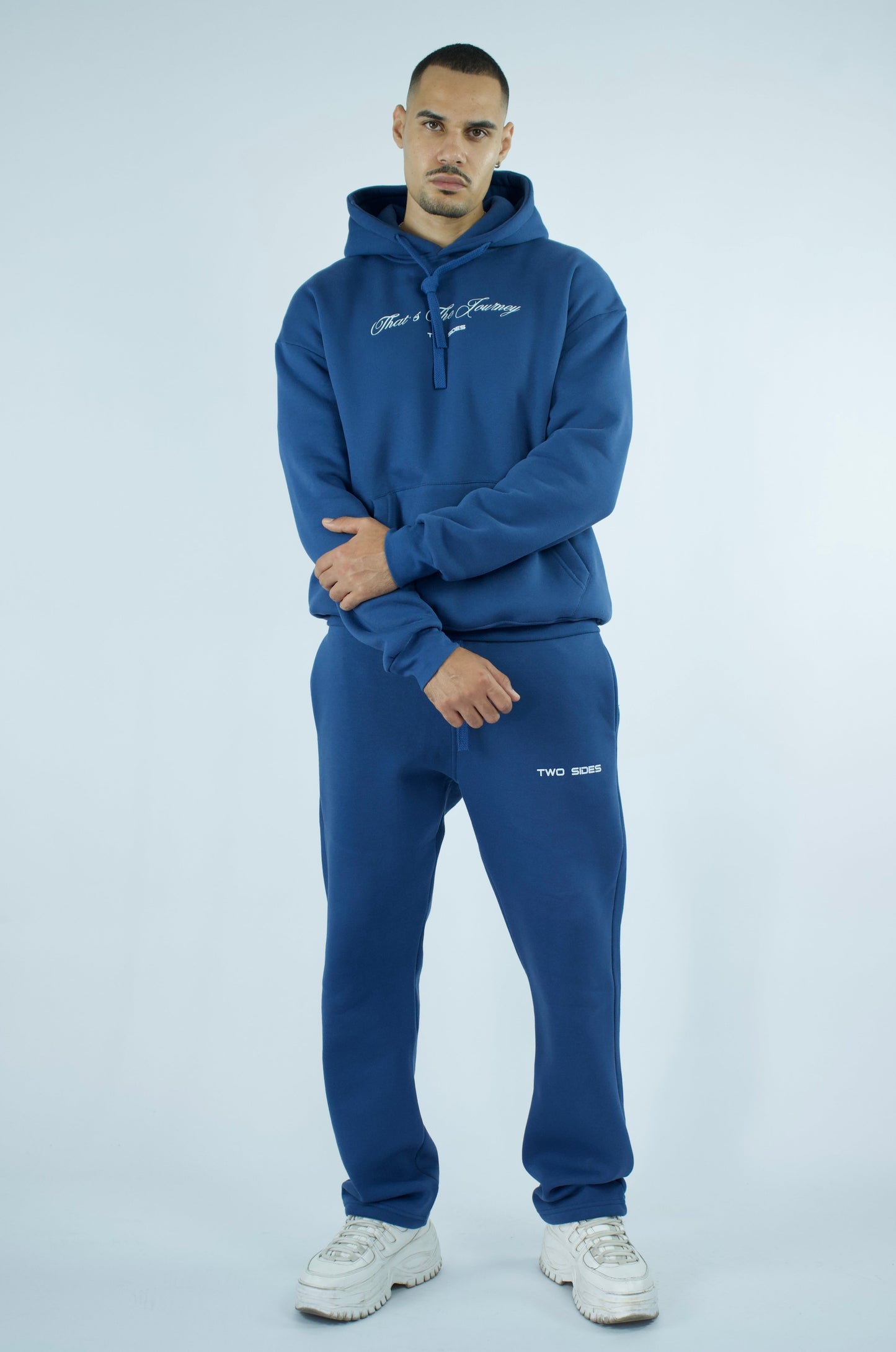 Pantalon et Sweat à capuche Oversize en coton lourd 320 GSM Two side
