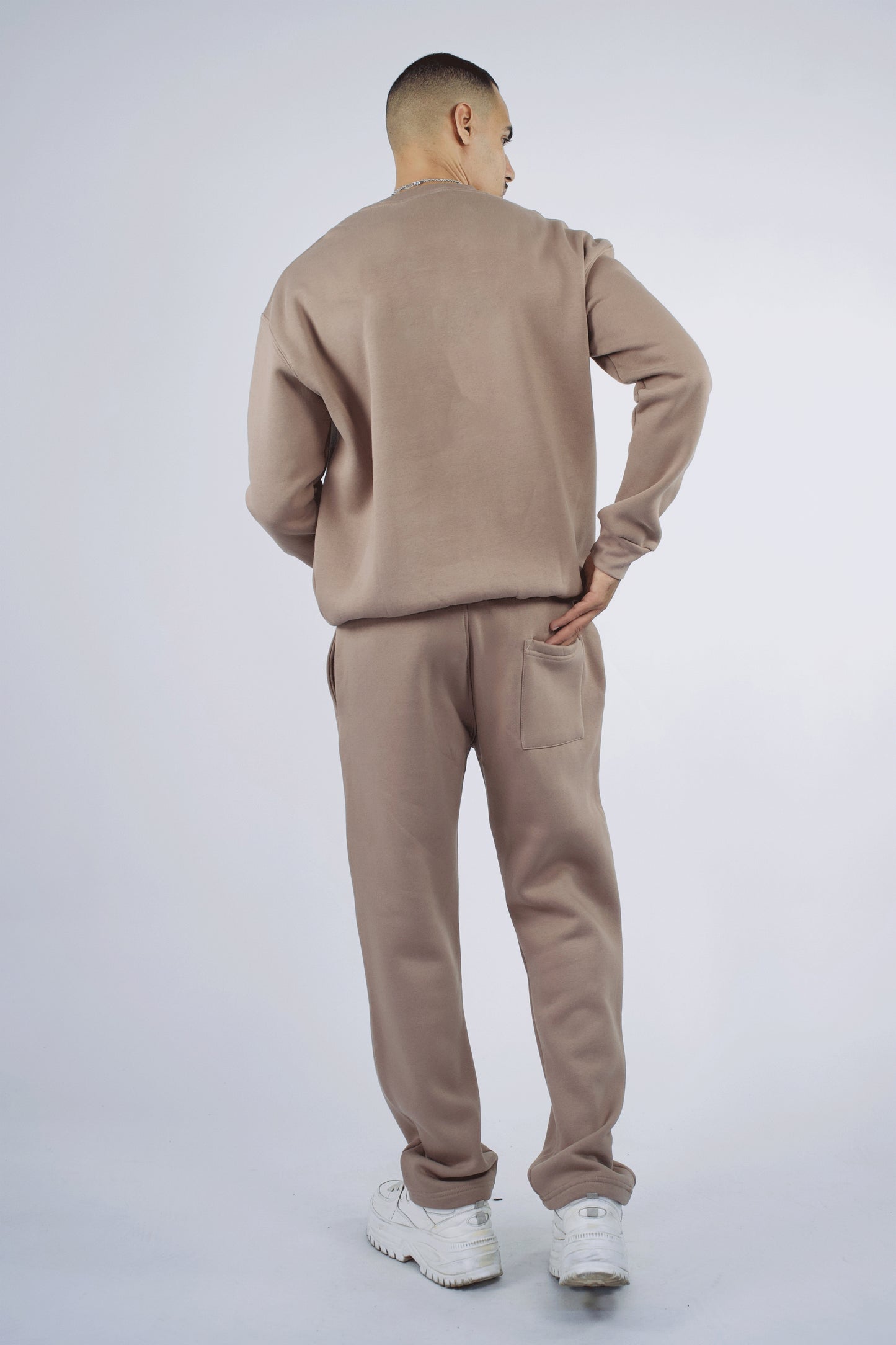 Pantalon et Sweat Oversize Simple en coton lourd 320 GSM