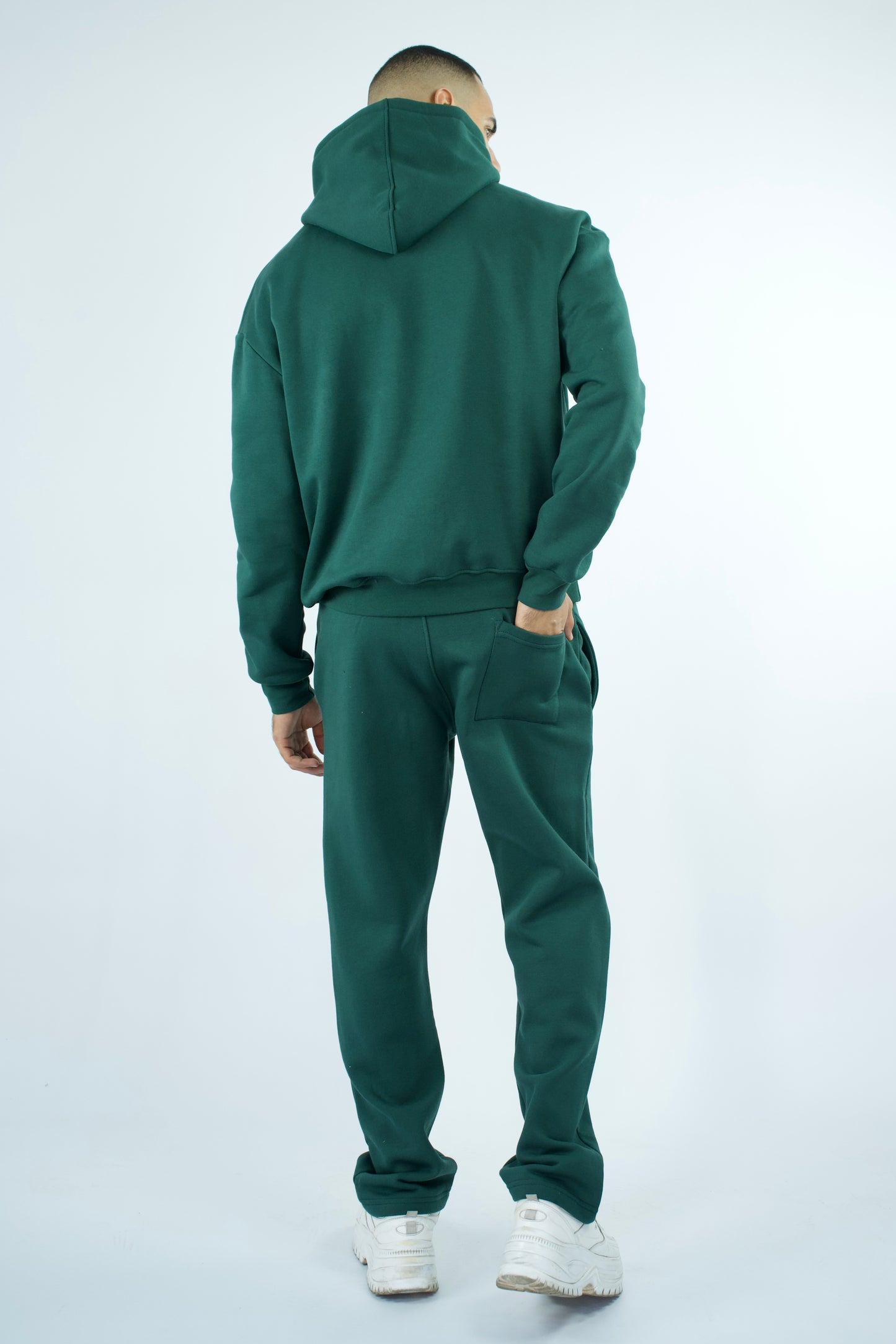 Pantalon et Sweat à capuche Oversize en coton lourd 320 GSM Two side