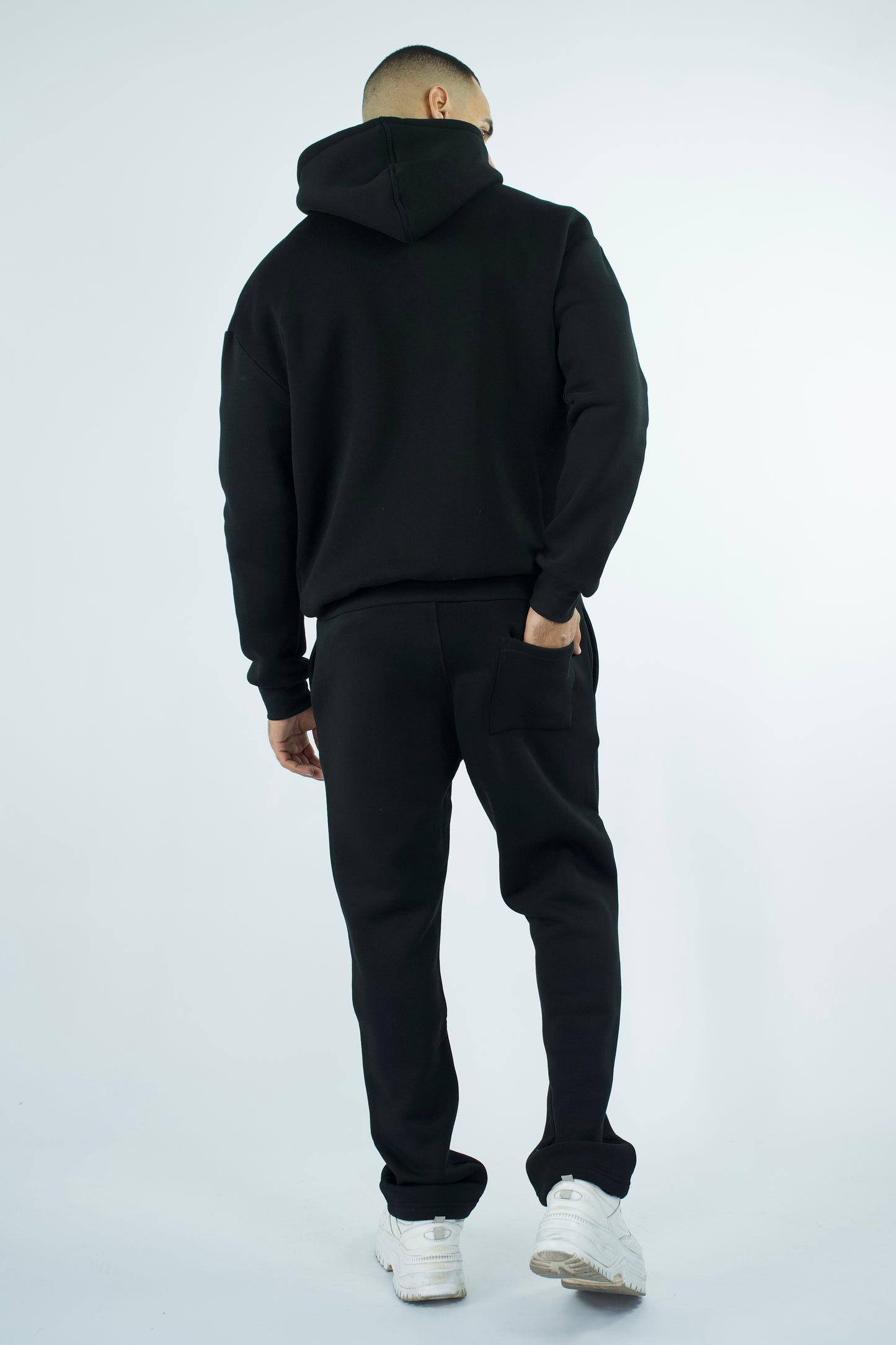 Pantalon et Sweat à capuche Oversize en coton lourd 320 GSM Two side